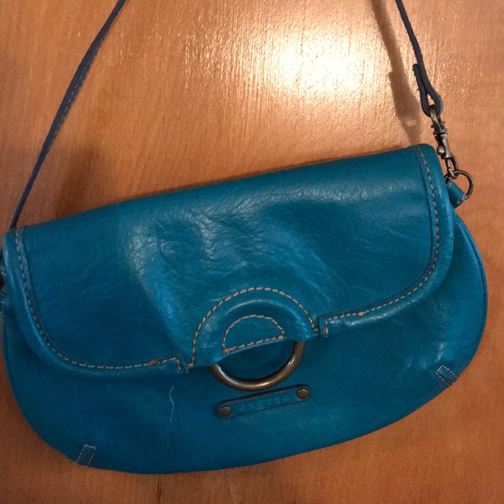 Teal small purse